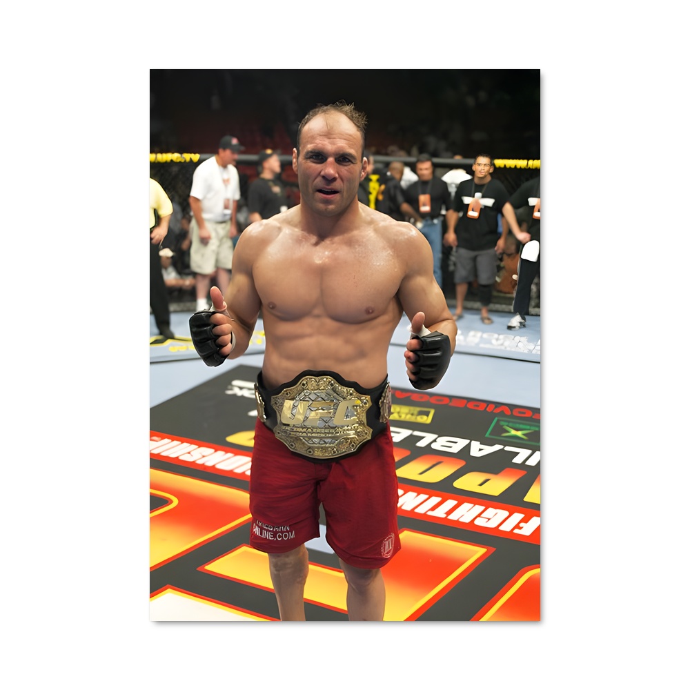 Poster Randy retour – affiche MMA